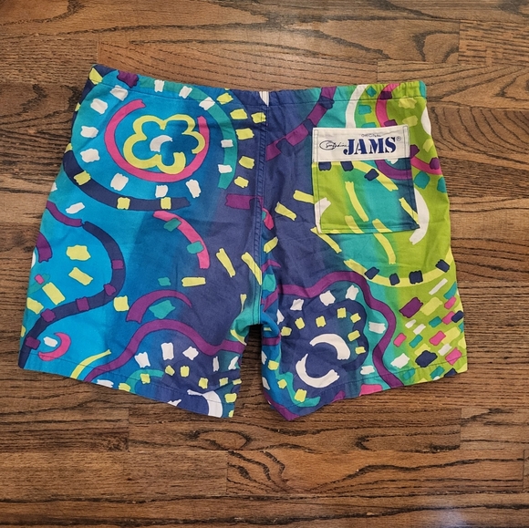 Original Jams Surf Line 80s vintage shorts size Medium - Picture 1 of 15